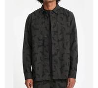 Camisa Volcom Villard Negra