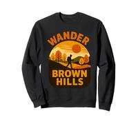 Camisa Wander Brown Hills Indiana Autumn Scenic Sunset Sudadera