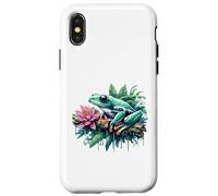 Camisa Whites Tree Frog Rana Verde Australiana Carcasa para iPhone X/XS