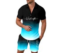 Camisa Y Short Conjunto Hombre a Piezas Ciclismo Claro Novios Varones Vestimenta Nochevieja Italianos Claros Juego Cargo Sueter Plush Camuflados Pajarita Cobalto Salmon Jardin