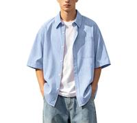 Camisas Blancas para Hombre Manga Corta Polo Sin Hijo Rayas Personalizada 5XL Caballero Elegantes Blancas Anime Yoga Guapas Polera Festivaleras Día Cartel Afelpada Amigos Cierre