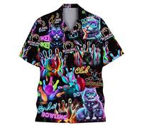 Camisas casuales para hombre para actividades al aire libre 2026. Ajuste holgado. Diseños impresos. Perfecto para los días de verano. Lavable a máquina. Estilo fácil de cuidar para una comodidad