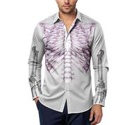 Camisas Coreanas para Hombre Manga Blanco Vestir Anchas Lana Punto Playa Cremallera Básicas Celeste Abierto Entrenamiento Japonesas Imperio Día Chino Terciopelo Franelas Playeros