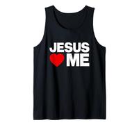Camisas cristianas con Cita de Jesus Love Me Camiseta sin Mangas