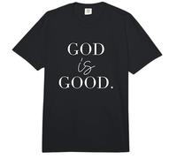 Camisas cristianas Hombres y Mujeres | Dios ES Bueno Comfort Colors Adult Heavyweight T-Shirt