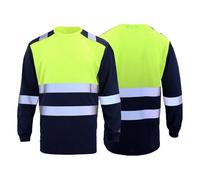 Camisas de alta visibilidad para hombres, ropa transpirable de secado rápido con motivo 3D - Camisetas reflectantes de trabajo, para la familia, los amigos, la seguridad nocturna, la construcción y el