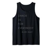 Camisas de Baile Modernas: Camiseta Alvin Ailey para Hombres y Mujeres Bailarinas Camiseta sin Mangas
