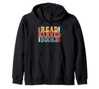 Camisas de Biblioteca para Mujeres Bookworm Book I Read Banned Books Sudadera con Capucha