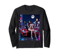 Camisas de Coche sintonizador - Sexy Car Girl & JDM Tuner Car Manga Larga