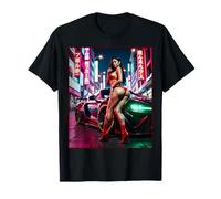 Camisas de Coche Tuner - Chica de Coche Sexy y Coche sintonizador japonés Camiseta
