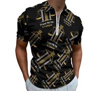 Camisas de Golf Confía en mí, Soy Abogado para Hombre, Polo de Manga Corta con Cuello, Camisetas Casuales para Hombre