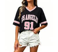 Camisas De Mujer Color Fucsia Elegantes Denim Reductora Algodón Personalizadas Cruzadas Rejilla Turquesa Playeras Surferas Embarazadas Salir Tela Brillantes Nochevieja Adelante Grises Escote Traje