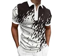 Camisas de Polo para Hombre Verano Golf Deporte Regular Fit Casual Camisetas Polos Hombres Manga Corta Secado Rápido Transpirable Camiseta Alta Gran Tamaño Transpirable Casual para Exterior, 2-le
