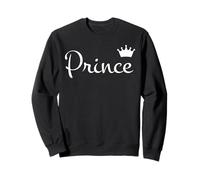 Camisas de príncipe y Princesa a Juego para Parejas Sudadera