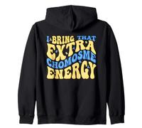 Camisas de síndrome de Down cromosoma Extra - Concientización sobre el Autismo Sudadera con Capucha