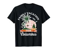Camisas de Vacaciones Familiares 2024 a Juego Familiar Columbus Camiseta