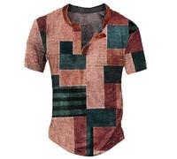 Camisas de verano a cuadros para hombre, camisetas de moda occidental, ajuste holgado, camisetas deportivas 2025, camiseta retro casual, linda, camiseta polo elegante para salir, camisetas de manga