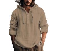 Camisas de vestir para hombre, ajuste regular, blusa de manga larga para hombre, estampada, de algodón, a la moda, primavera, verano, otoño, manga larga, color liso, para atletismo, deportes, ropa de