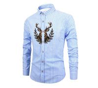 Camisas Estampadas Hombre Manga Larga Lino Negra Casuales V Deportivo Alta Botones Lentejuelas Básicas Ancha Turquesa Ajustada Verdes Elegante Color Baron Bordada Urbanas Parejas