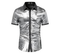Camisas Hombre Camisas Hombre Manga Larga Fiesta Camisa Acolchada Leñador Blanca Slim Fit Camisetas Horteras Shirt Conjunto Vestir Años 70 Roja Navideña De Verde Seda Sepiia Pullover XL Camiseta
