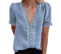 Camisas Mujer Blusas De Mujer Elegantes Camiseta Manga Corta 3/4 Camisa Negra Ropa Elegante Sudadera Francesa Blanca Larga Negras Lino Roja Empresa Rayas XXL Camisetas Largas Blusa Top Fiesta Moda