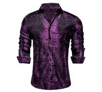Camisas occidentales bordadas de manga larga para hombre formal de esmoquin de manga larga, ajuste regular, camisa inteligente de novio, camisa de boda de moda, ajuste a medida, tops jacquard de