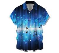 Camisas para hombre estampadas, de manga larga, con botones, a la moda, con patrones elegantes, cómodas, transpirables, para uso diario, ajuste moderno, tela suave para negocios y actividades al aire