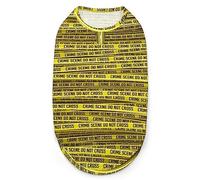 Camisas para Perros con Cinta de Escena del Crimen, Camisetas de Verano para Mascotas, Camisetas sin Mangas Suaves, Ropa para Mascotas para Cachorros y Gatos pequeños