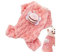 Camisas para perros pequeños, ropa para perros, lindos trajes de abeja de dibujos animados, suéter para perro, abrigo cálido para perro, suéteres para cachorros, para familiares, amigos, hogar