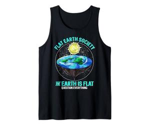 Camisas planas de la Tierra - La Tierra es Plana Pregunta Todo Camiseta sin Mangas