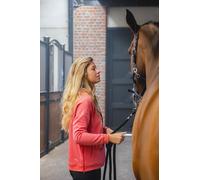 Camisas técnicas Team Hoodie riding sweatshirt for women Horse Pilot - Rose Coral / XL