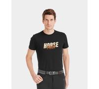Camisas técnicas Team riding T-shirt for men Horse Pilot - Black / L