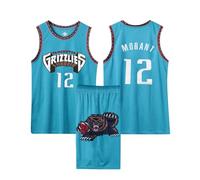 Camiset Baloncesto Hombre y Niño, Conjunto Baloncesto Hombre y Niño 2 Piezas, Equipación Baloncesto Hombre y Niño Sin Mangas Verde 3XL