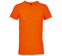 Camiseta 100% Algodón Manga Corta Cuello Redondo Moderno Unisex Por Sols XS-5XL