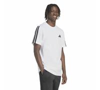 adidas Camiseta de 3 Rayas para Hombre, Talla M, Color Blanco