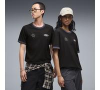 Camiseta a contraste FUTURE.PUMA.ARCHIVE unisex, Ropa, Negro, XS