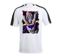 Camiseta A3 TÉCNICA Franja Mangas Negra Mazinger Z Serie Dibujos Anime Retro Antigua Robots Tshirt