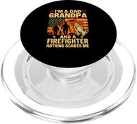 Camiseta Abuelo y Bombero - Nada me da miedo Americano PopSockets PopGrip para MagSafe