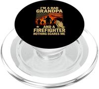 Camiseta Abuelo y Bombero - Nada me da miedo Americano PopSockets PopGrip para MagSafe