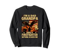 Camiseta Abuelo y Bombero - Nada me da miedo Americano Sudadera