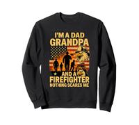 Camiseta Abuelo y Bombero - Nada me da miedo Americano Sudadera