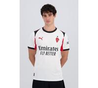 A.C. Milan Maglia Gara Away Temporada 2025/2026, Camiseta de fútbol, Producto Oficial, Color Blanco, S Unisex Adulto