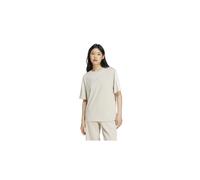 Camiseta adidas 3 bandas boyfriend mujer crema XL