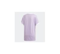 Camiseta adidas 3 bandas lila mujer S