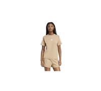 Camiseta adidas 3 bandas sj b mujer marrón L