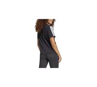 Camiseta adidas 3 bandas sj mujer negro/blanco XS