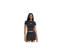 Camiseta adidas 3bandas sj baby mujer negro/blanco S