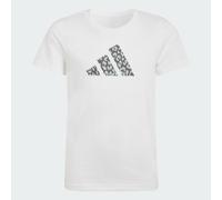 CAMISETA ADIDAS BLANCA JUNIOR GIRLS ANIMAL PRINT GRAPHIC TEE KA2986