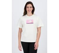 adidas Donna Outdoor Adventure Graphic Tshirt, Off White, XS