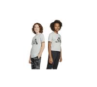 adidas Unisex niños Camo Graphic Tshirt, Wonder Silver, 13-14 Years